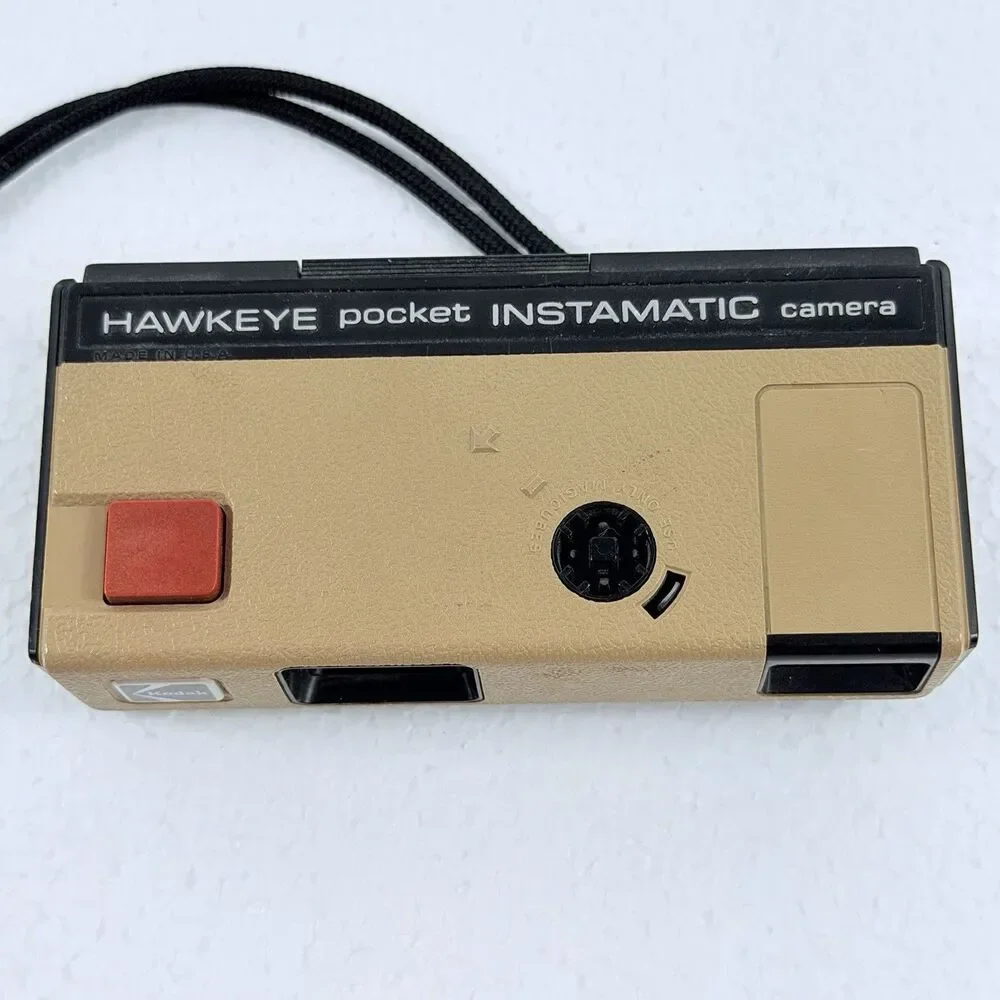 Vintage Kodak Hawkeye Pocket Instamatic 110 Camera 1970's - Untested